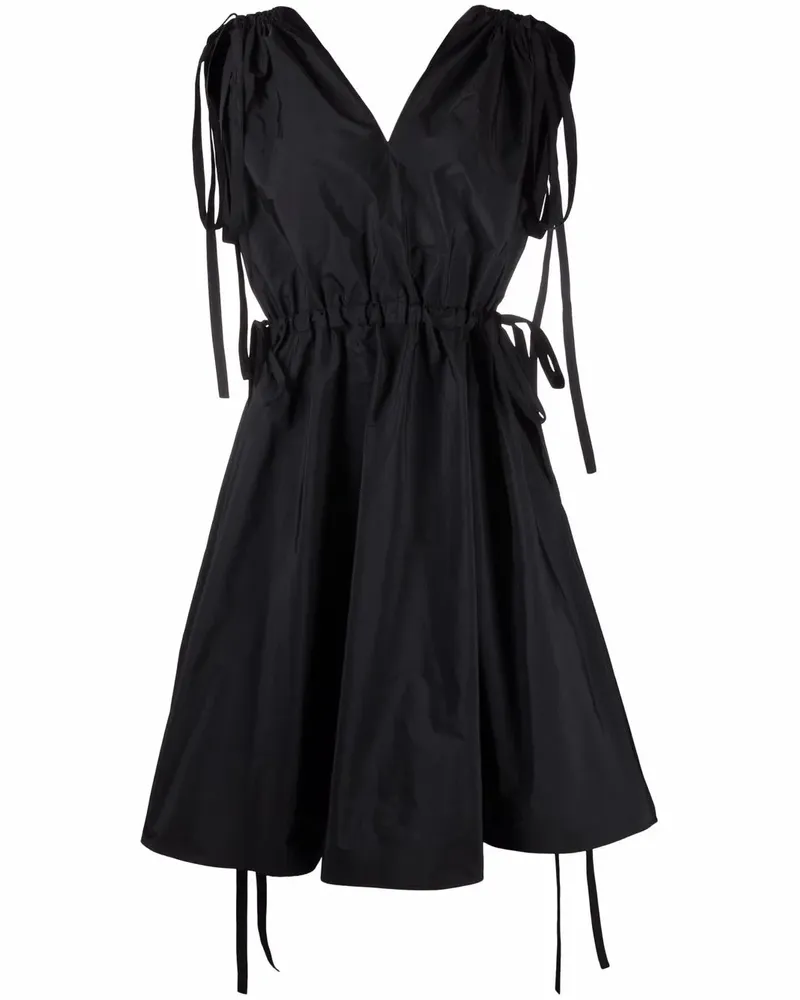 RED Valentino Ausgestelltes Kleid - Schwarz Schwarz