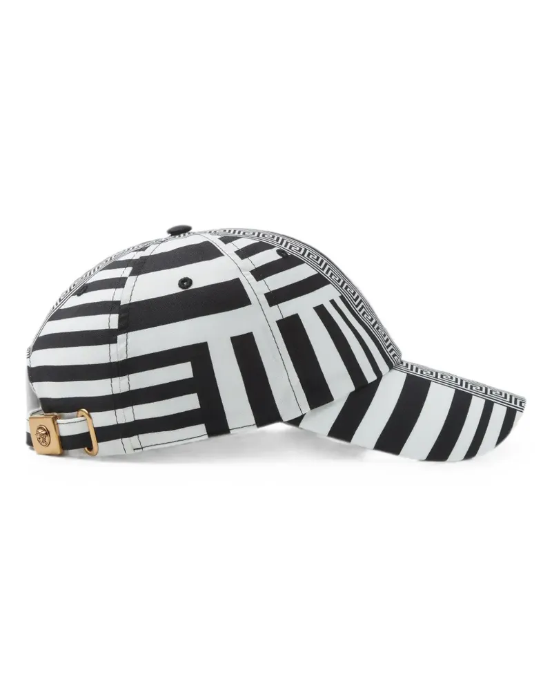 Versace Greca-print baseball cap - Weiß Weiß