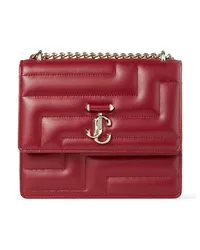 Jimmy Choo Avenue Quad Umhängetasche Rot