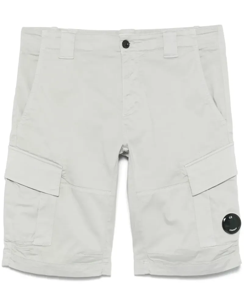 C.P. Company Sateen Cargo-Shorts - Grau Grau