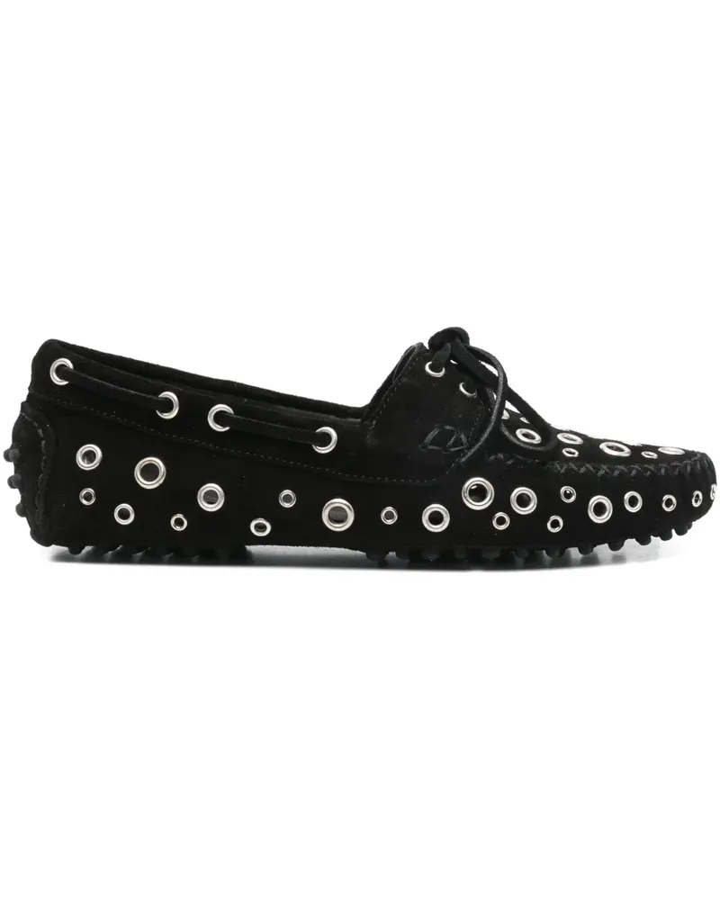 GIMAGUAS eyelets lace-up loafers - Schwarz Schwarz