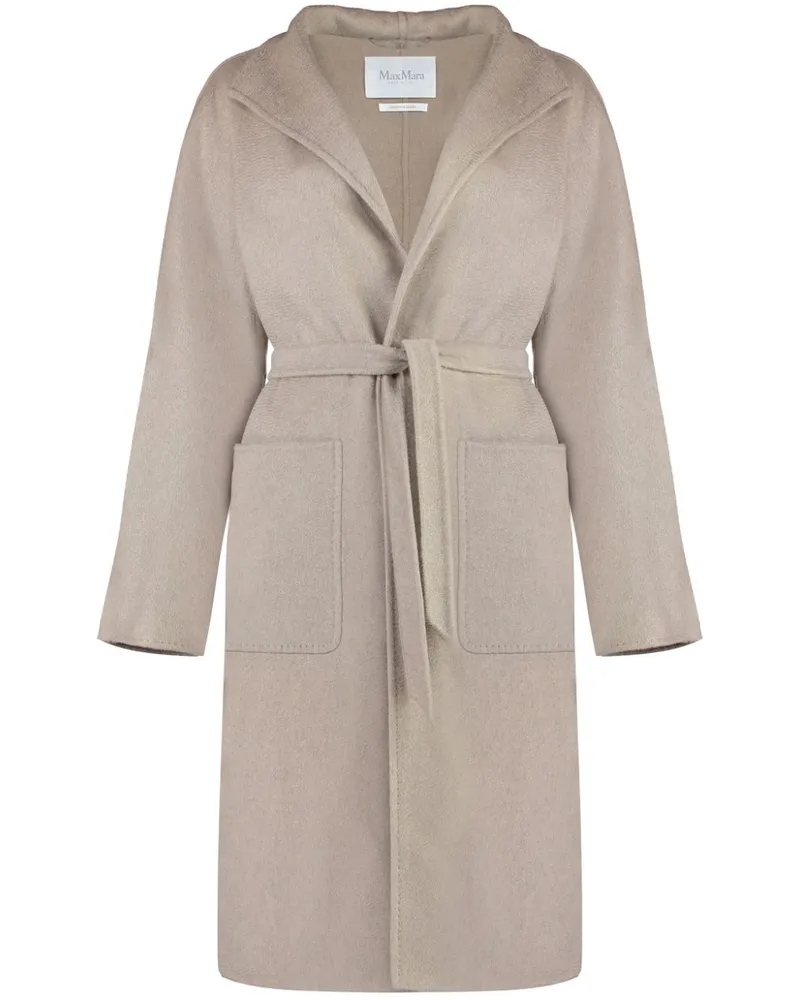 Max Mara Lilia Mantel aus Kaschmir - Nude Nude