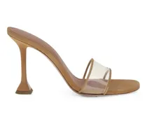 Andreea transparent-strap sandals - Weiß