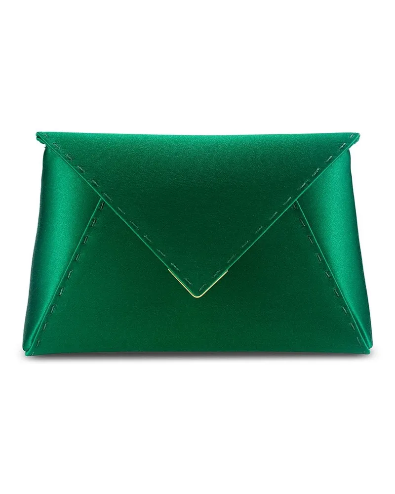 Tyler Ellis Kleine Lee Pouchette Clutch Grün