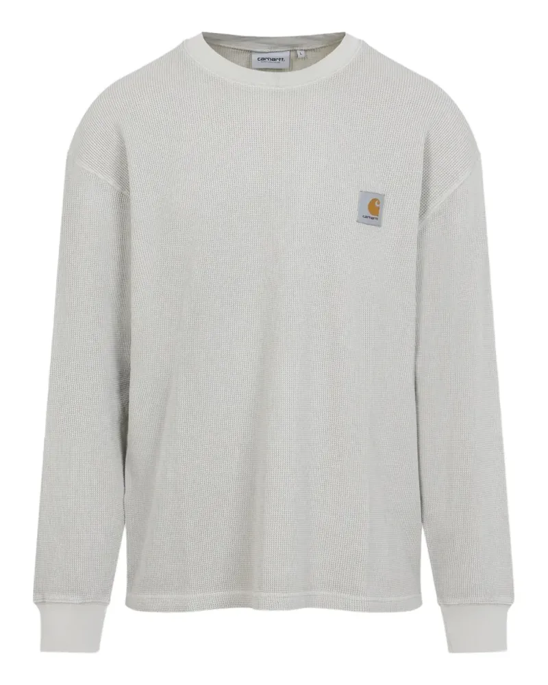 Carhartt WIP T-Shirt mit Logo-Patch - Nude Nude