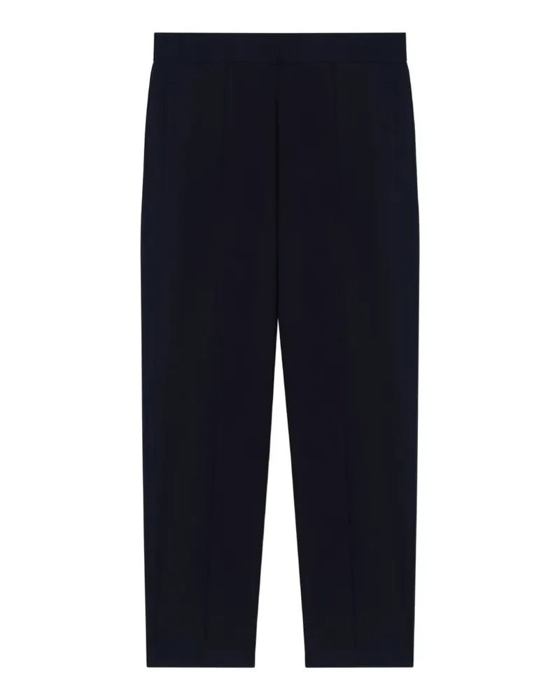 Emporio Armani elasticated-waist trousers - Blau Blau