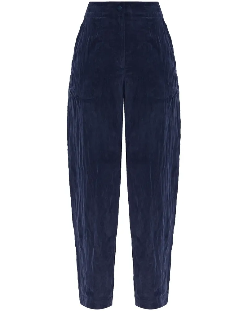 Emporio Armani Klassische Tapered-Hose - Blau Blau
