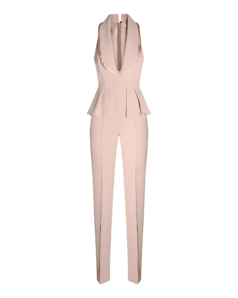 Elisabetta Franchi Jumpsuit mit Schößchen - Rosa Rosa