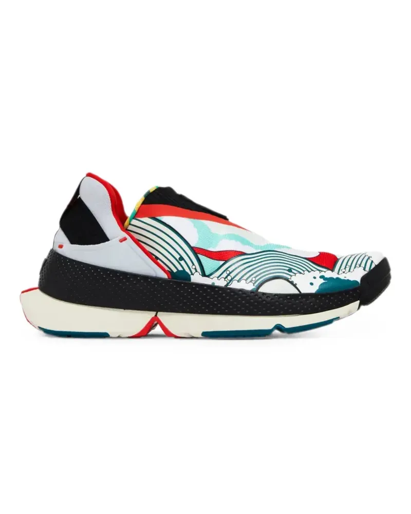 Nike Go FlyEase graphic-print sneakers - Weiß Weiß