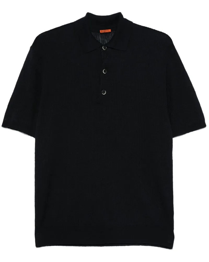 BARENA Marco Poloshirt - Blau Blau