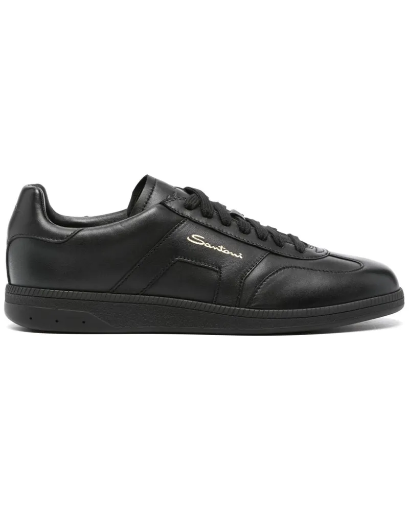 Santoni DBS Oly Sneakers - Schwarz Schwarz