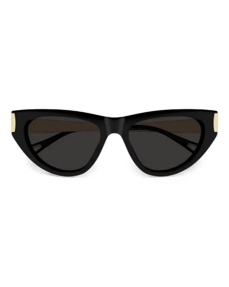 Chloé Sonnenbrille mit Cat-Eye-Gestell - Schwarz Schwarz