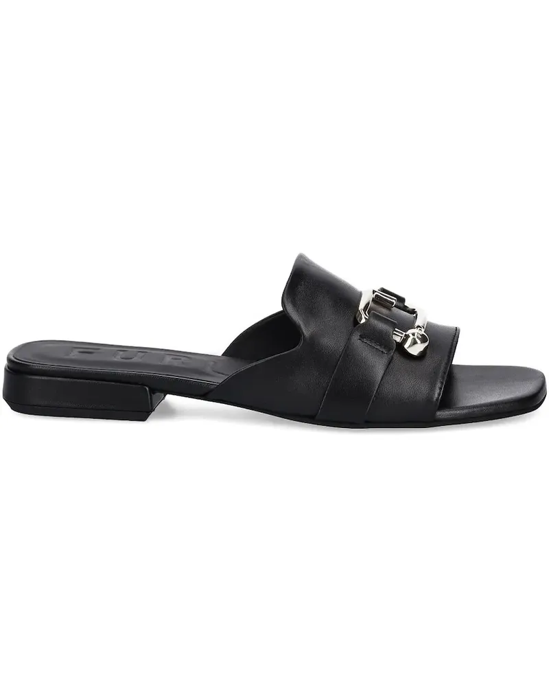 Furla Sandalen mit Schnallendetail - Schwarz Schwarz