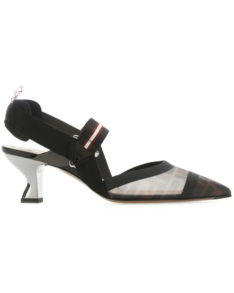 Fendi Colibrì' Slingback-Pumps - Schwarz Schwarz