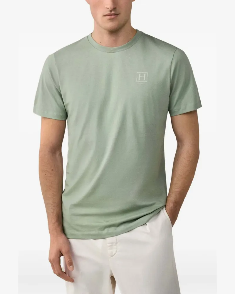 Hackett Heritage H logo T-shirt - Grün Grün