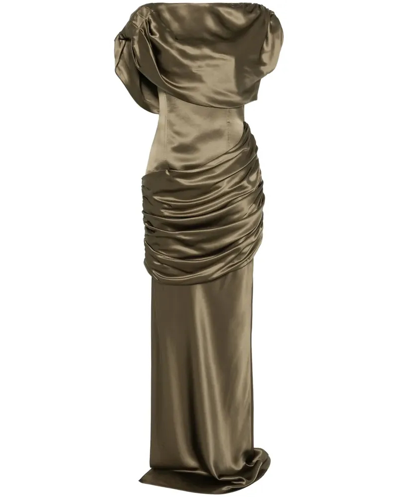 Giuseppe di Morabito Maxikleid aus Seide - Grün Grün