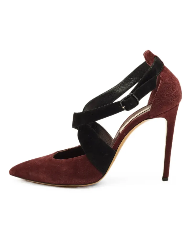 Casadei pointed-toe heeled pumps - Rot Rot