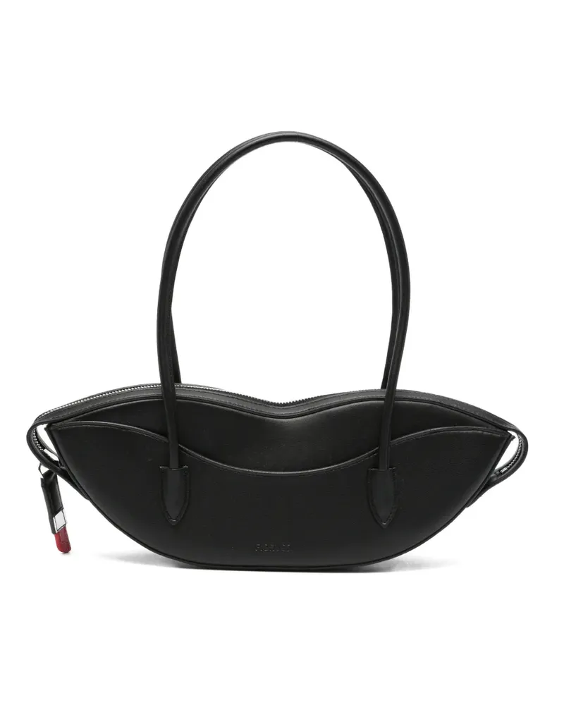 Fiorucci lips-shape tote bag - Schwarz Schwarz