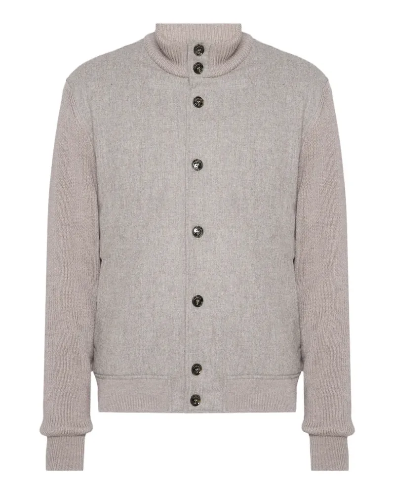 Tombolini button-down jacket - Grau Grau