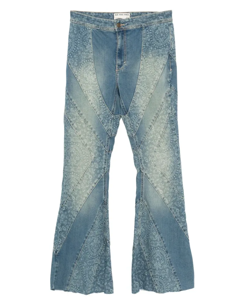 Free People Mermaid Jeans - Blau Blau