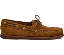 Vande round-toe boat shoes - Braun