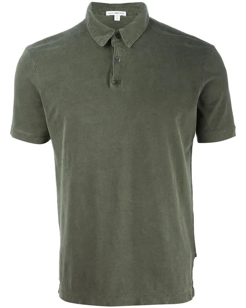 James Perse Klassisches Poloshirt - Grün Grün
