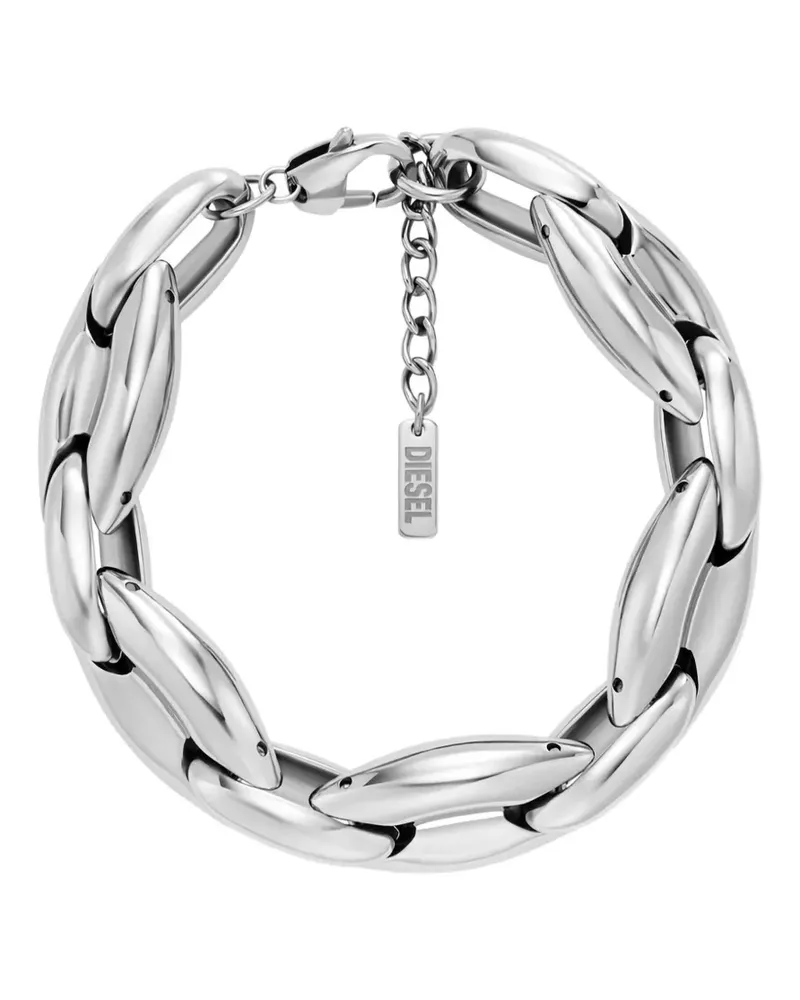 Diesel Armband aus Edelstahl - Silber Silber