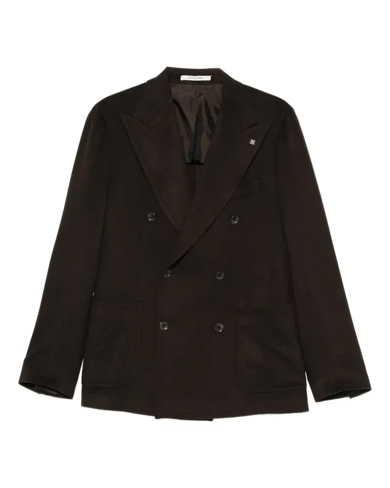 Tagliatore double-breasted peak-lapel blazer - Braun Braun