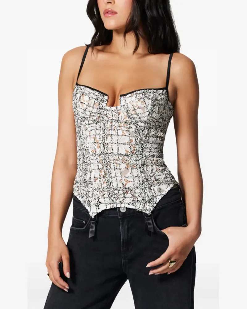 Kiki De Montparnasse Coco Bustier - Schwarz Schwarz