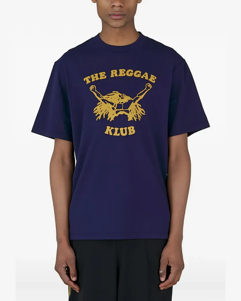 Nicholas Daley graphic-print T-shirt - Violett Violett