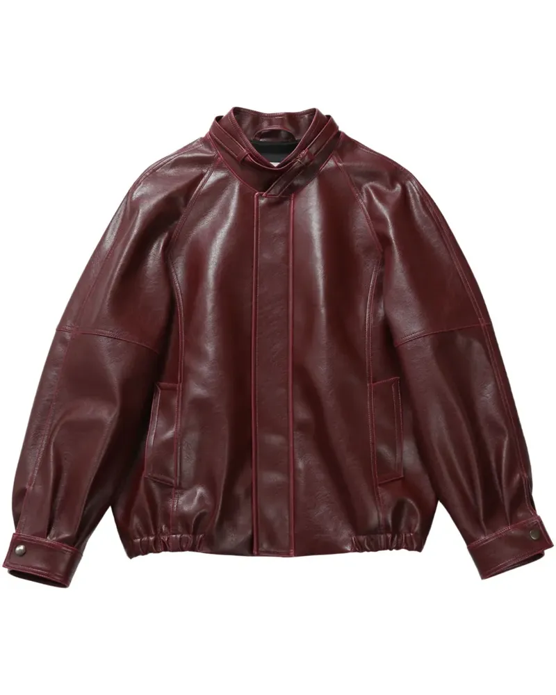 Maison Margiela raglan-sleeves jacket - Rot Rot