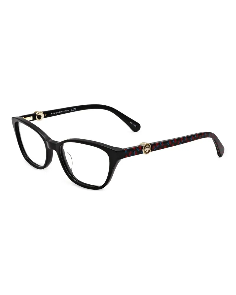 Kate Spade Emmalee Cat-Eye-Brille - Schwarz Schwarz