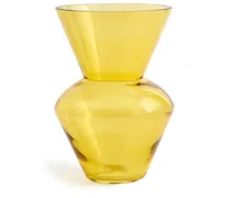 Fat Neck Vase (35 cm) - Gelb