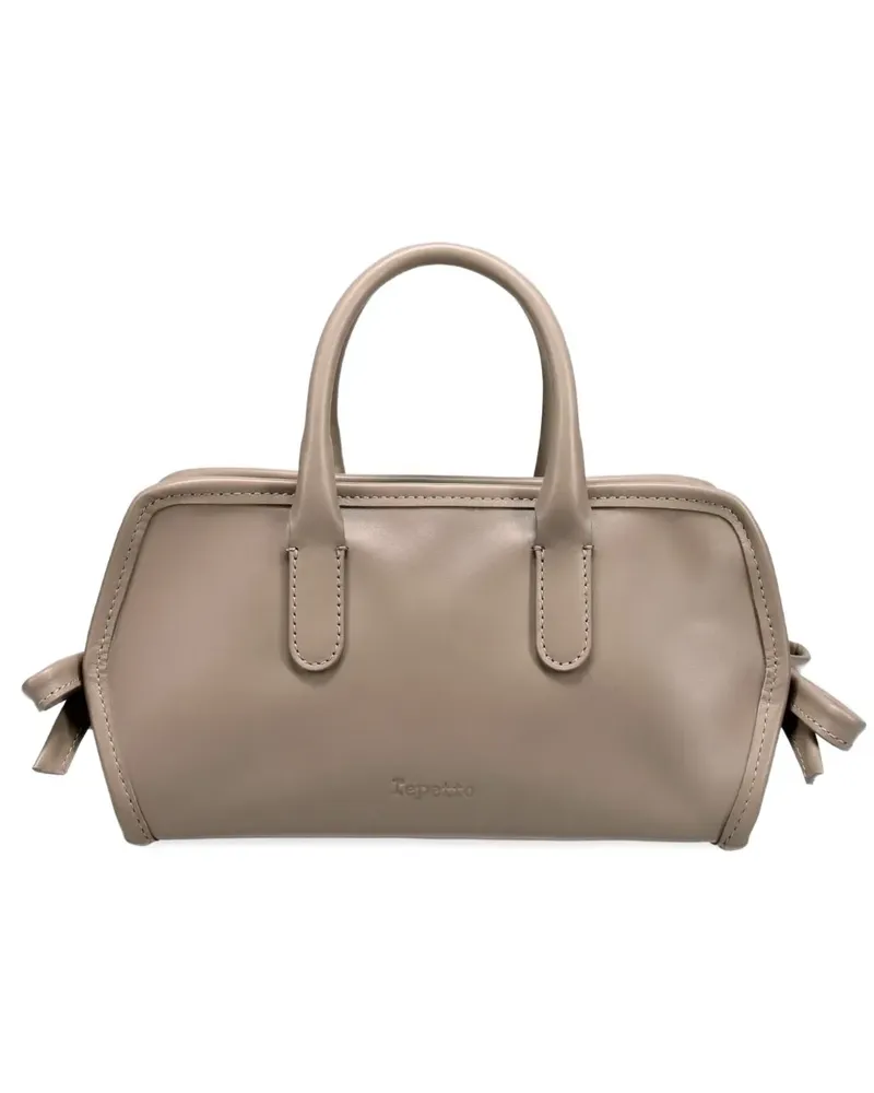 Repetto Kleiner Gala Tote Bag mit Schleifendetail - Nude Nude