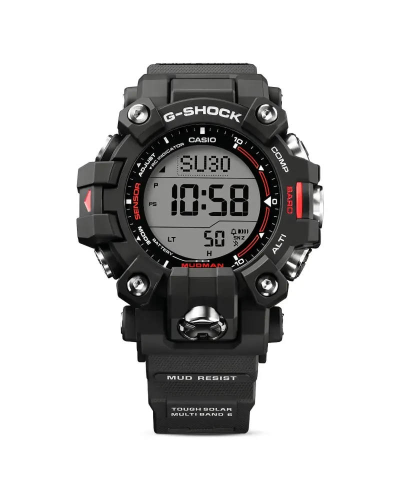 Casio Master of G-Land Mudman 52mm - Schwarz Schwarz
