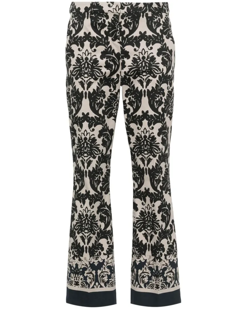 Max Mara Egeo Hose mit geometrischem Print - Nude Nude