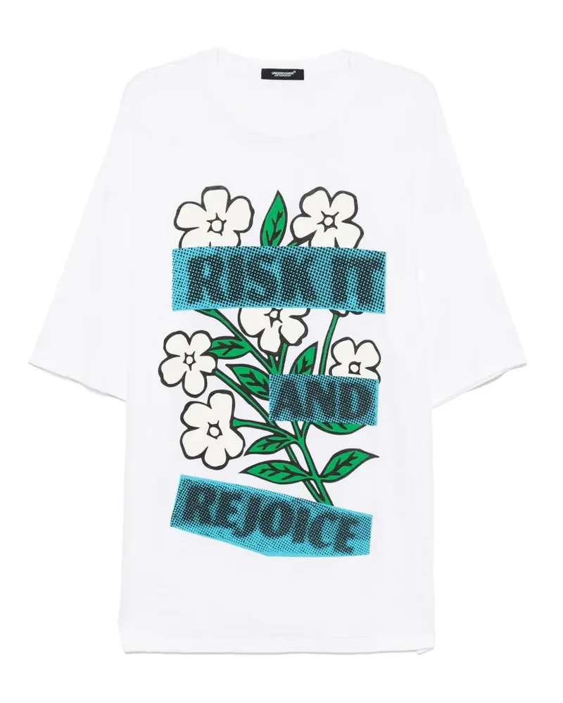 Undercover T-Shirt mit Print - Weiß Weiß