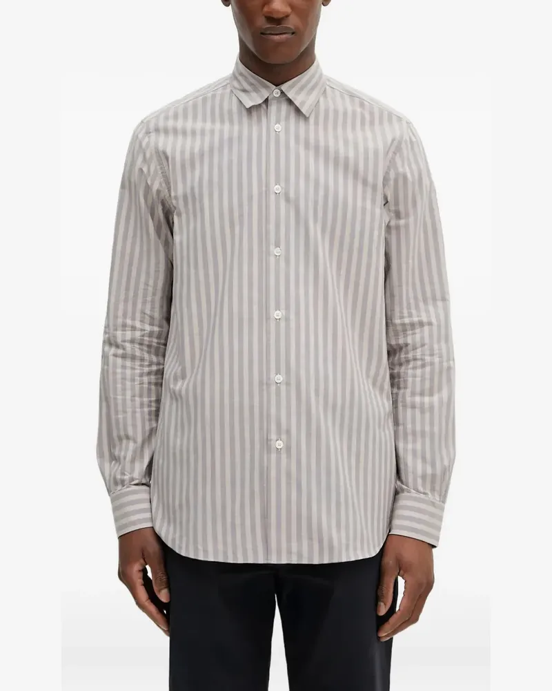 Paul Smith Gestreiftes Hemd - Grau Grau