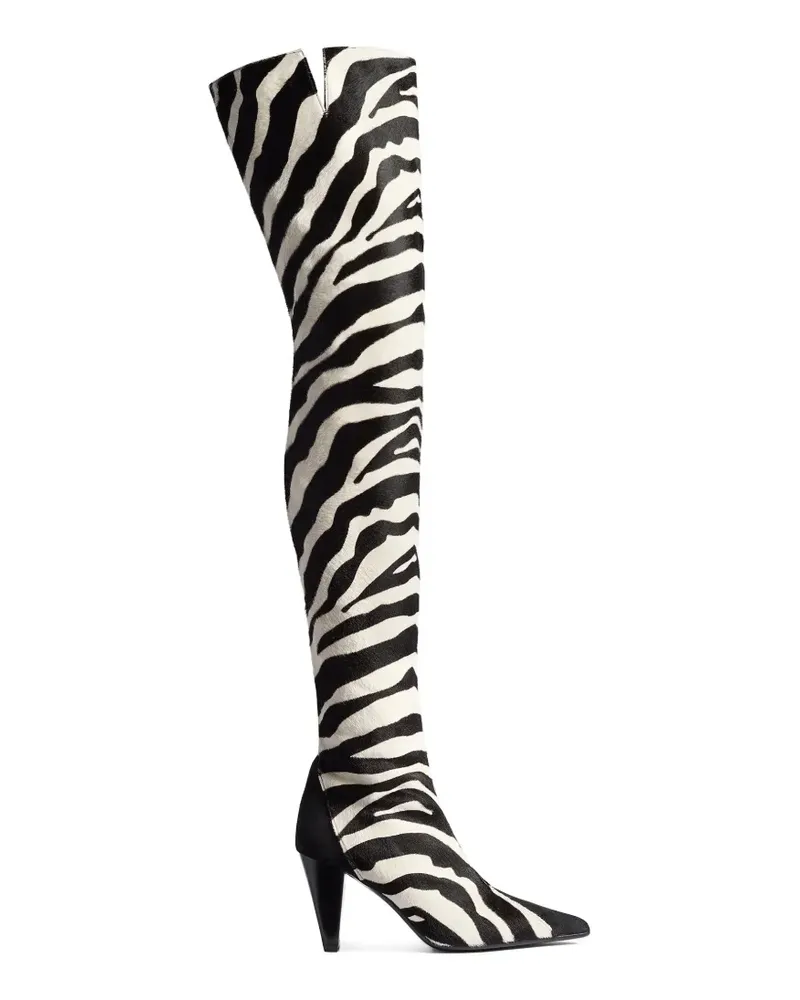 KHAITE Harvey Overknee-Stiefel - Weiß Weiß