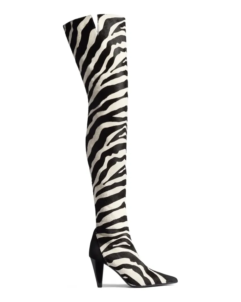 KHAITE Harvey over-the-knee high boots - Weiß Weiß