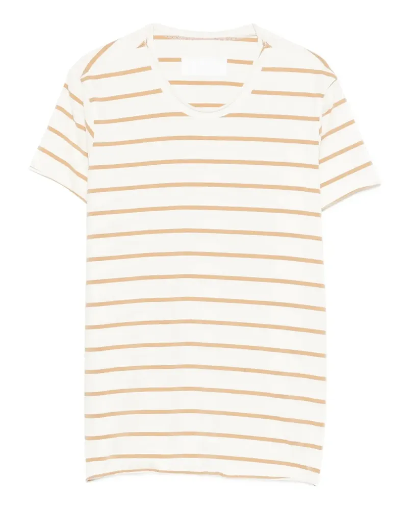 LABO.ART Rico striped T-shirt - Weiß Weiß