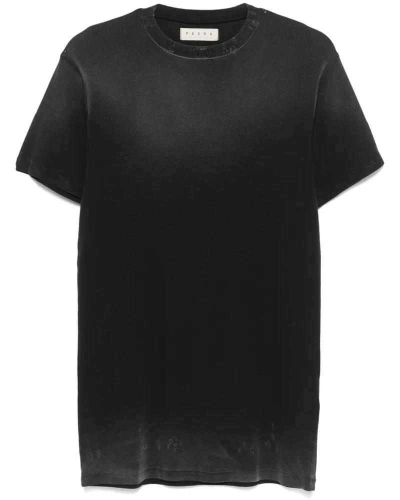 PAURA Beru T-Shirt - Schwarz Schwarz
