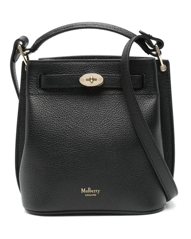 Mulberry Mini Islington Beuteltasche - Schwarz Schwarz