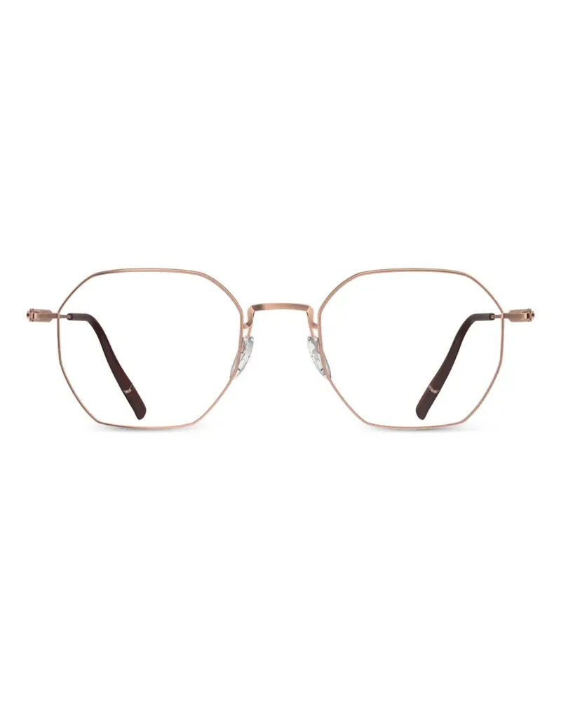 Silhouette Pure Visionary geometric-frame glasses - Rosa Rosa