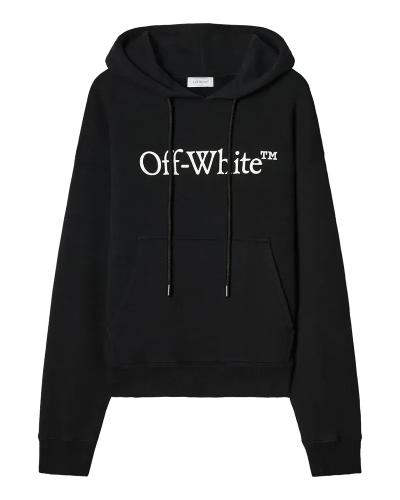 OFF-WHITE Hoodie mit Logo - Schwarz Schwarz
