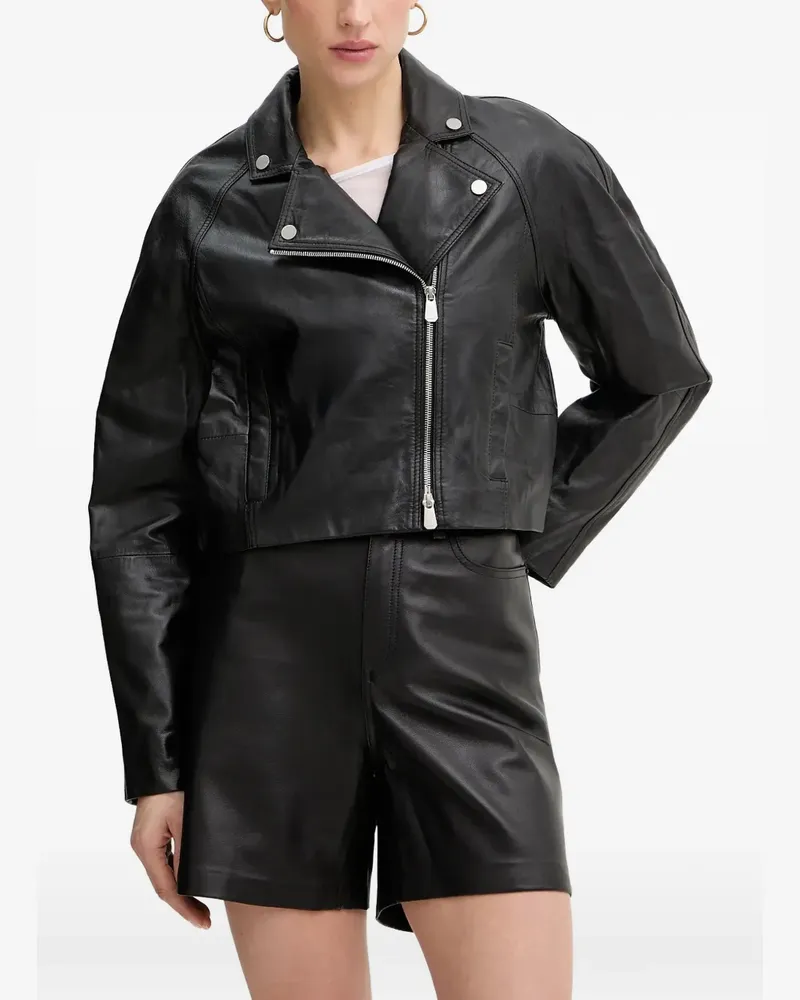 Pinko zip-up jacket - Schwarz Schwarz