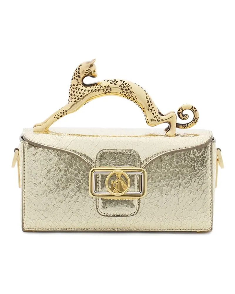 Lanvin Nano Pencil Cat Mini-Tasche - Gold Gold