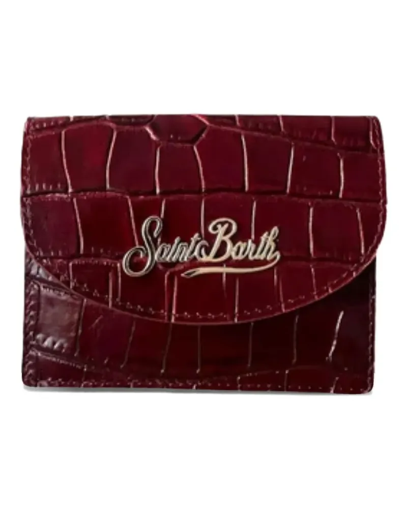 MC2 Saint Barth Portemonnaie mit Logo - Rot Rot