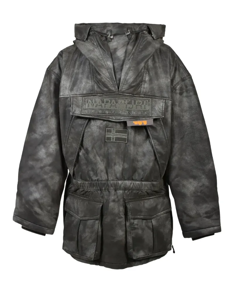 Napapijri x PDF Skidoo hooded jacket - Grau Grau