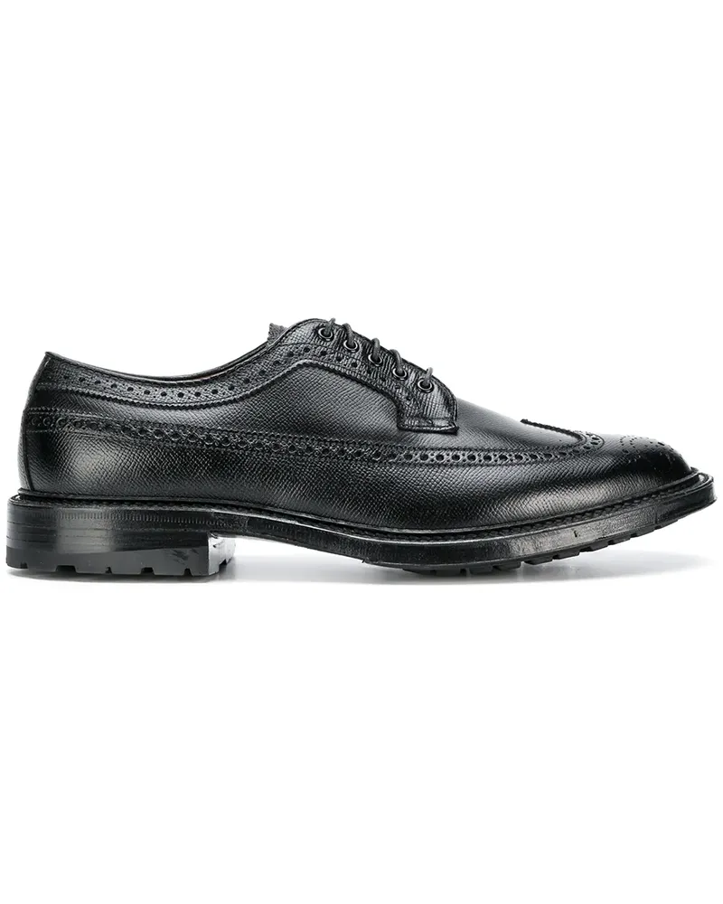 Alden Derby-Schuhe mit Schnürung - Schwarz Schwarz